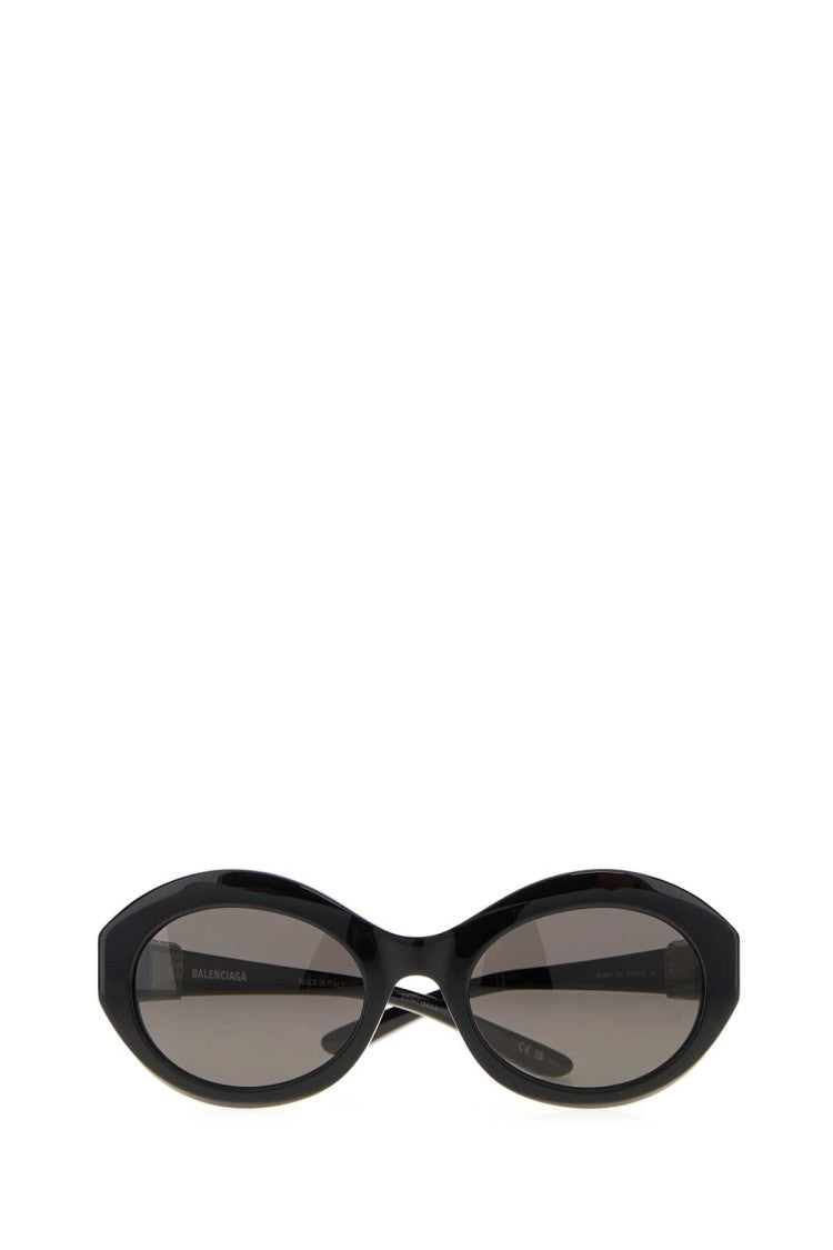 Balenciaga Black Acetate Sunglasses