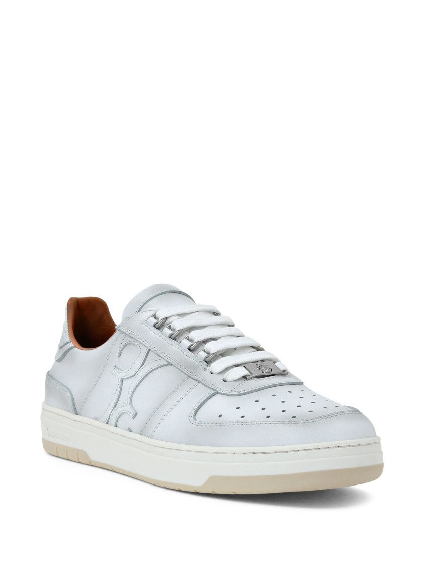 Billionaire Boys Club Logo-Patch Leather Sneakers