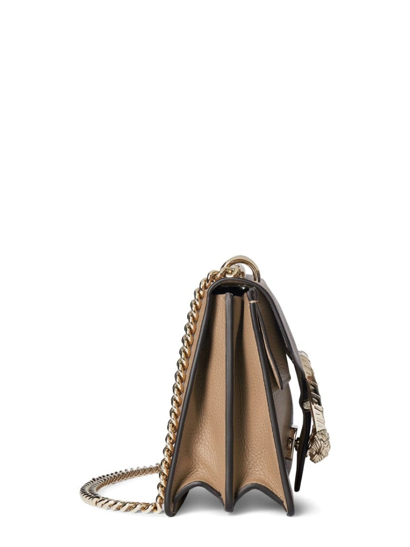 Gucci Medium Structured Shoulder Bag With Horseshoe Clasp