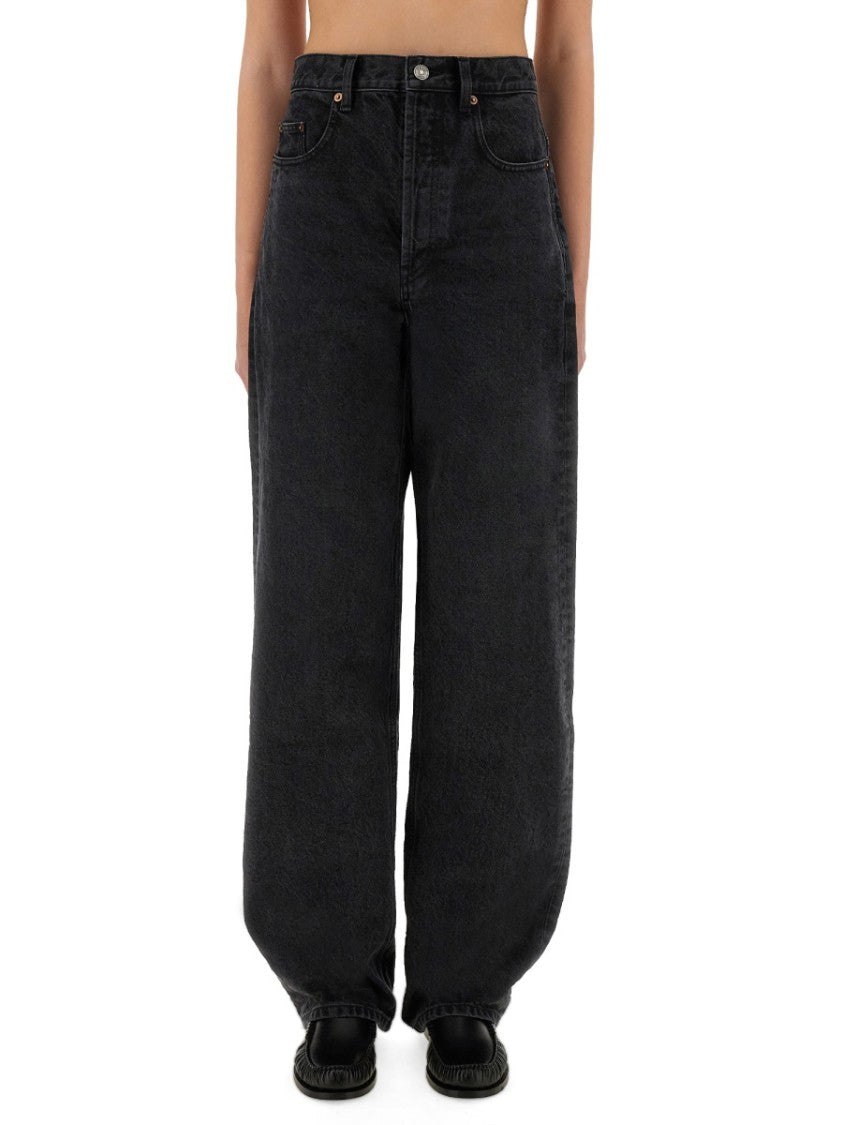 Saint Laurent "Carrot-Fit" Denim Jeans