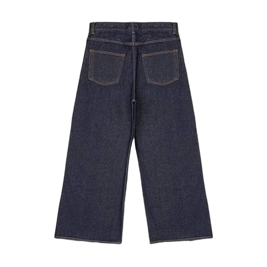 Sasquatchfabrix Wide-Leg Denim Pants With High Waist