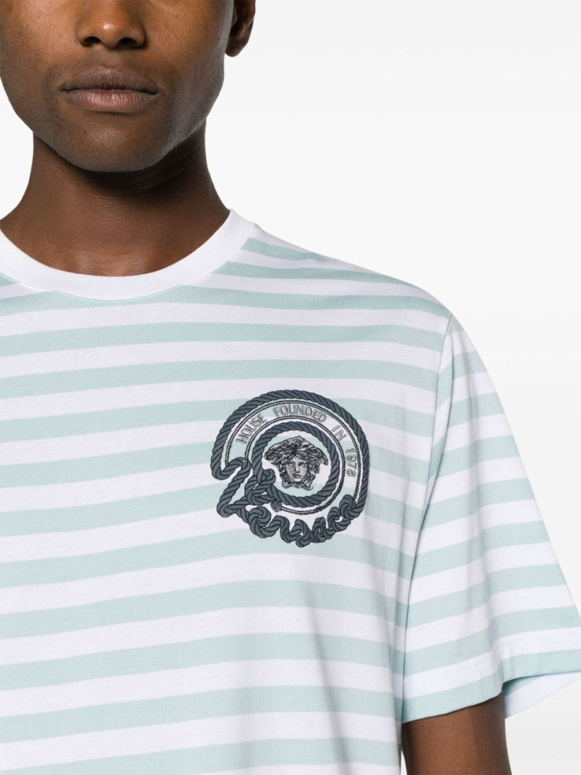 Versace Horizontal Stripe T-Shirt