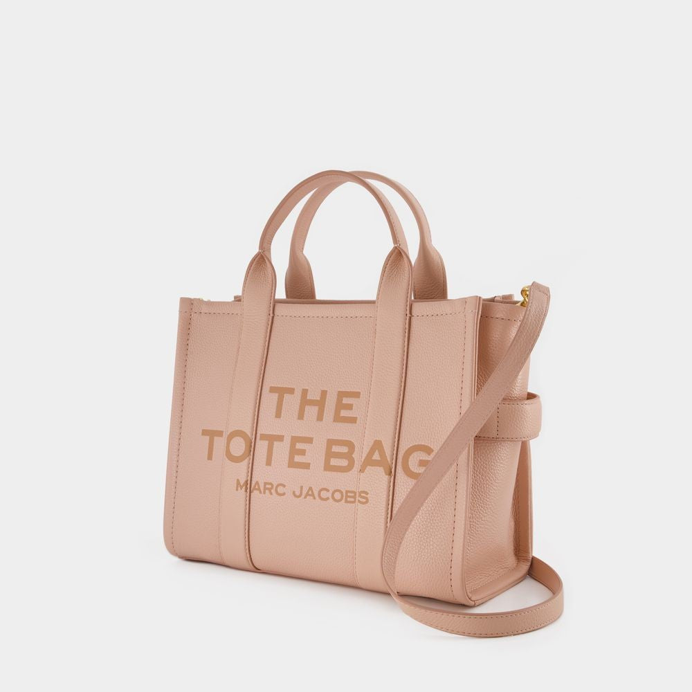 Marc Jacobs The Medium Tote Bag - Leather - Pink