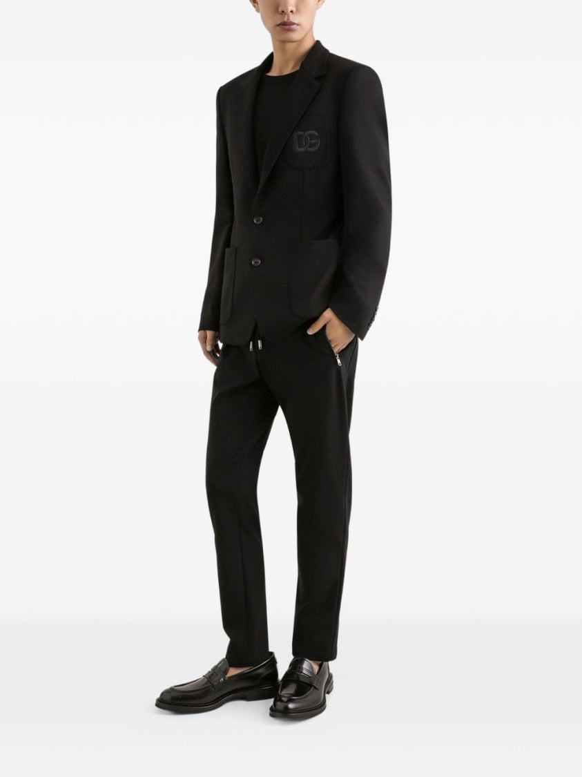 Dolce & Gabbana Black Minimalist Crew Neck T-Shirt