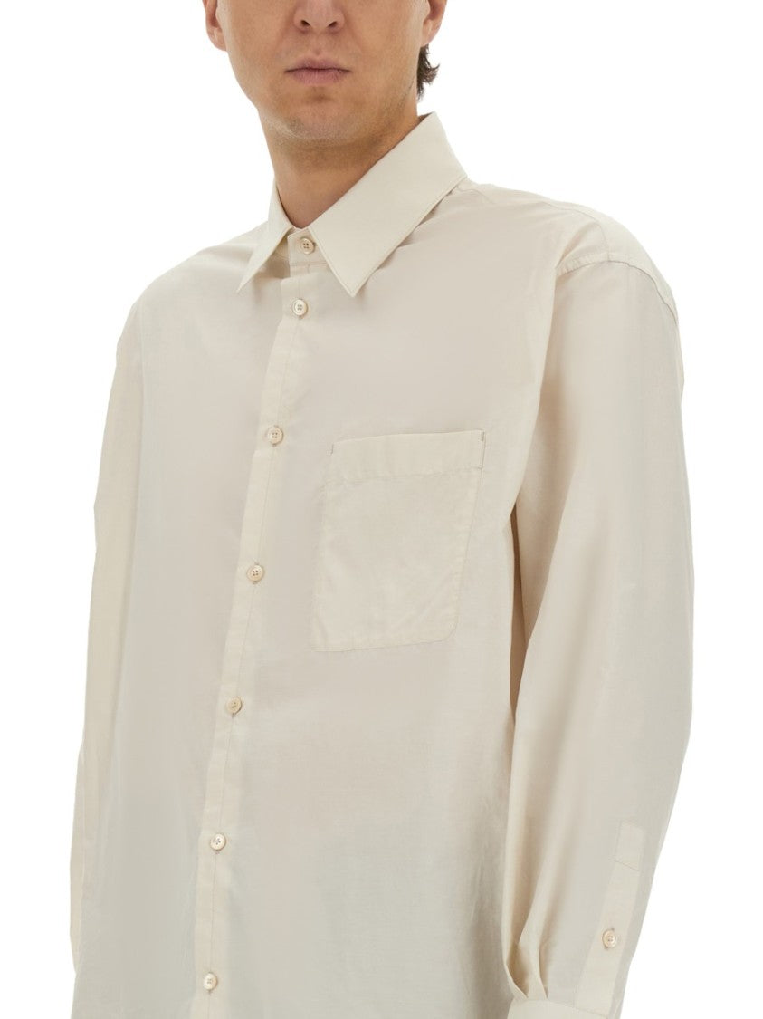Lemaire Cotton And Silk Shirt