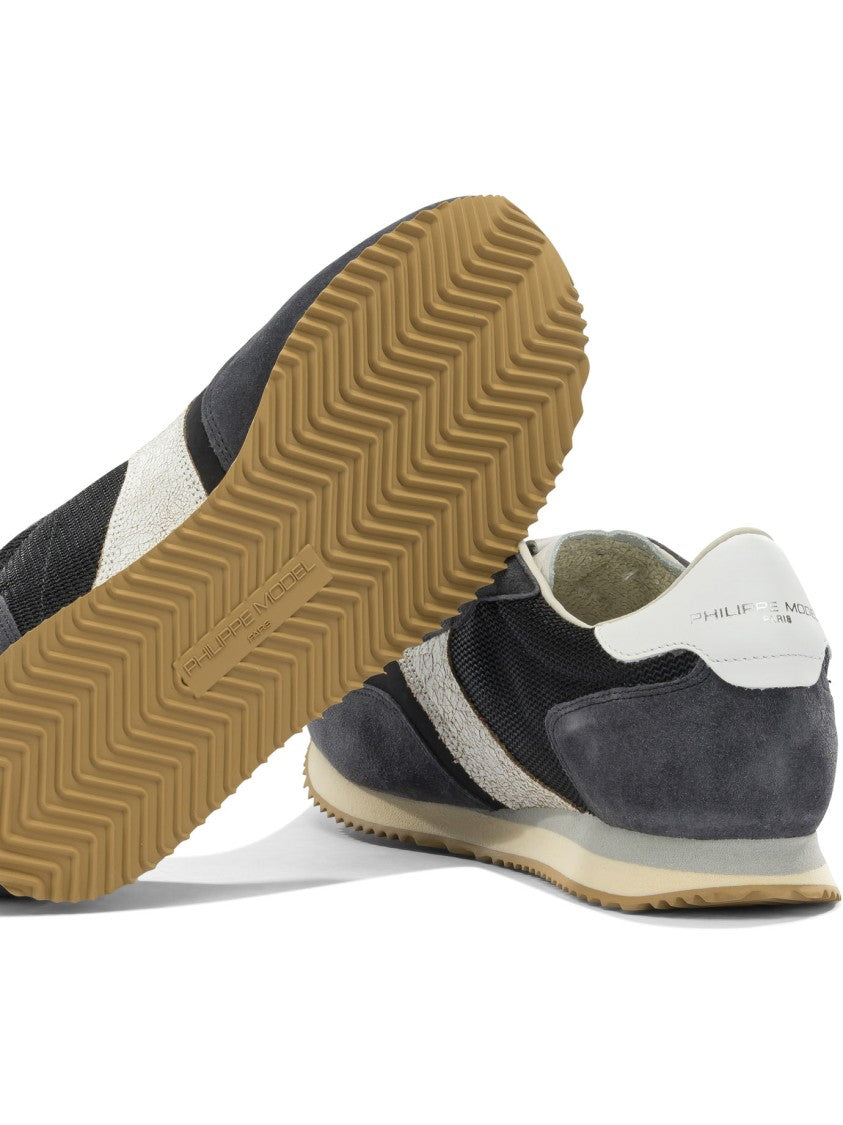Philippe Model Paris Low-Profile Sneakers With Suede