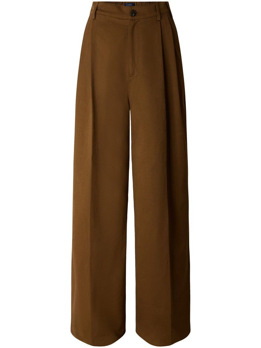 Soeur Classic Tailored Trousers With Straight Leg Cut
