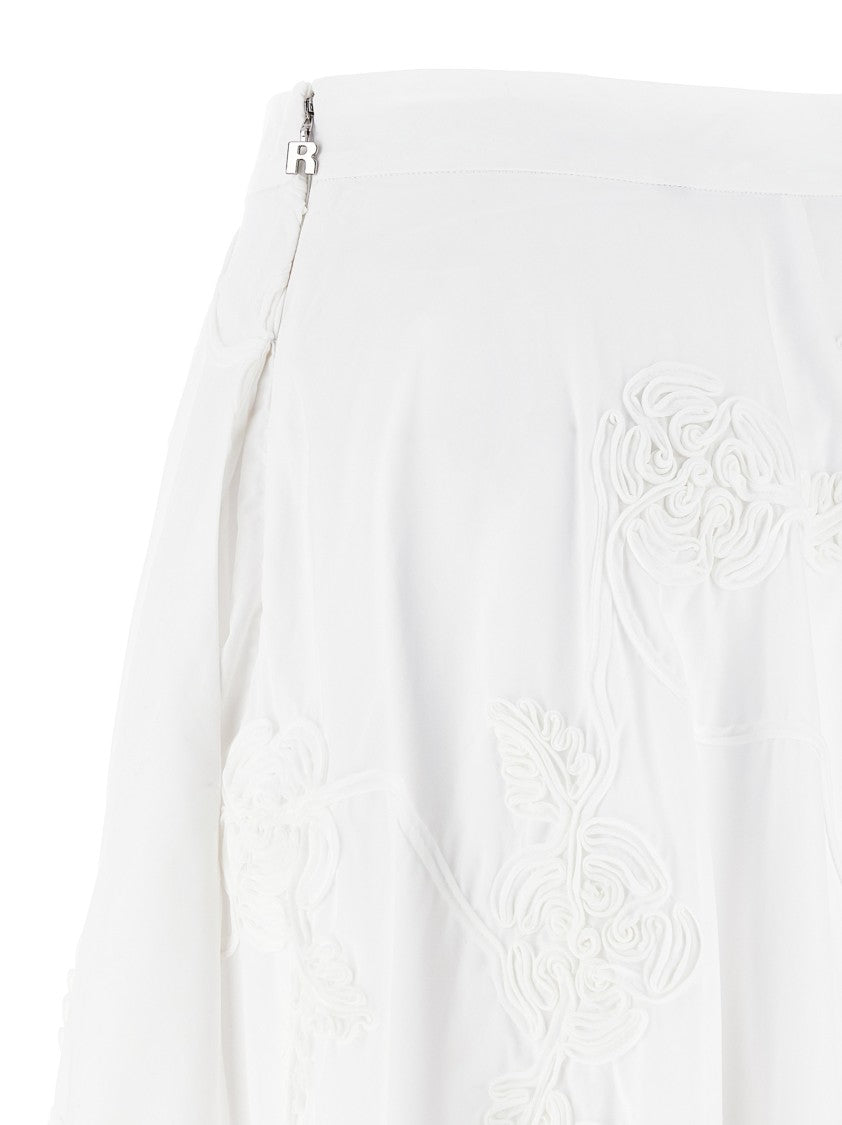 Rotate Birger Christensen Flower Maxi Skirt