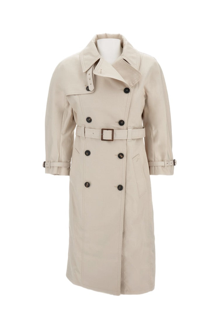 Jacquemus Double-Breasted Water-Repellent Gabardine Trench Coat