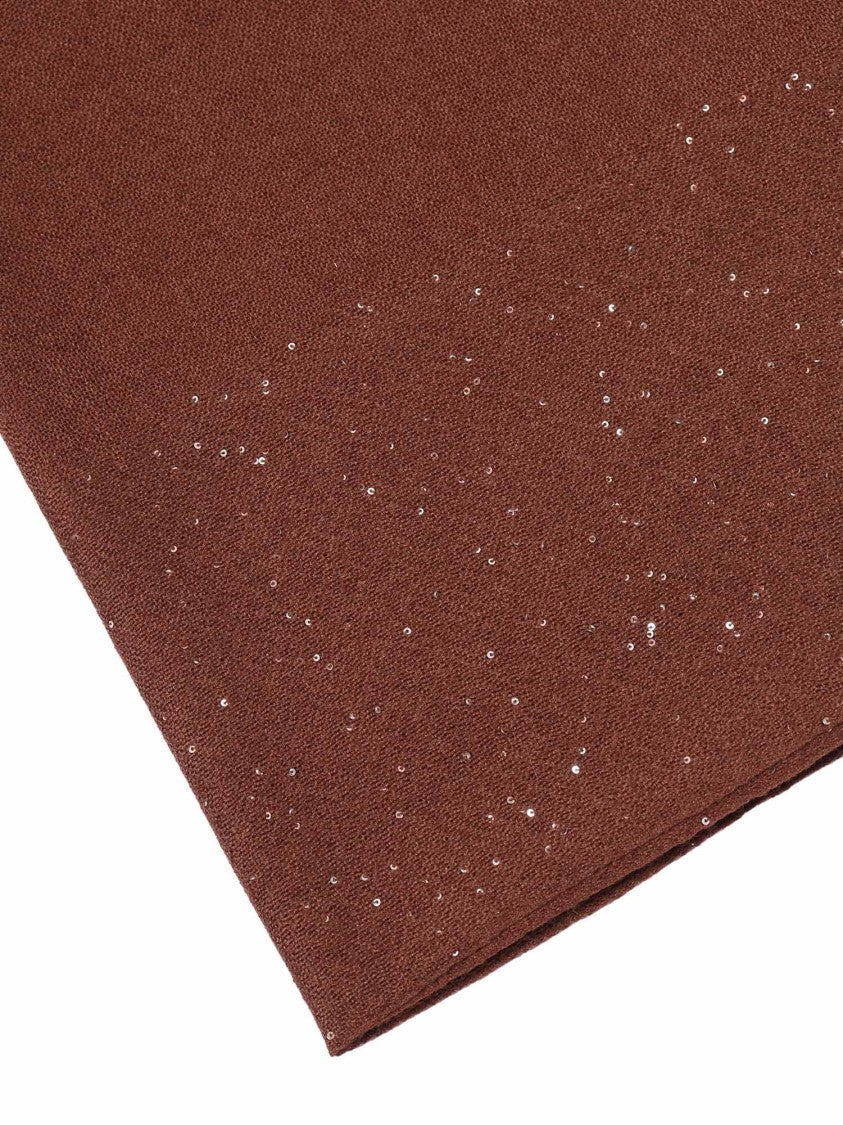 Faliero Sarti Kundy Rectangular Scarf With Sparkling Embellishments