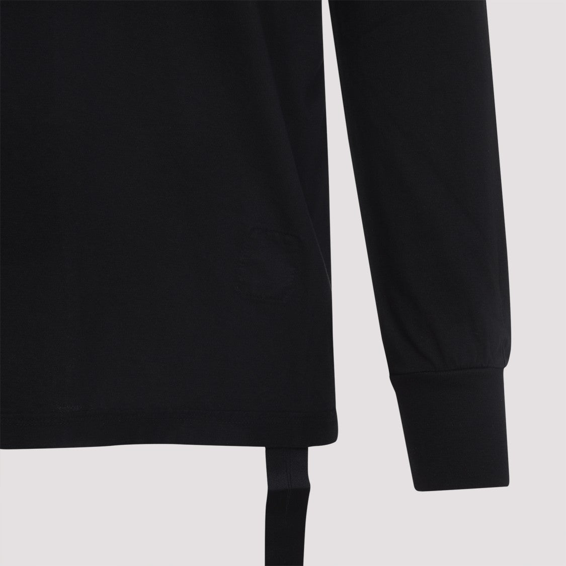 Drkshdw By Rick Owens Level Black Cotton T-Shirt
