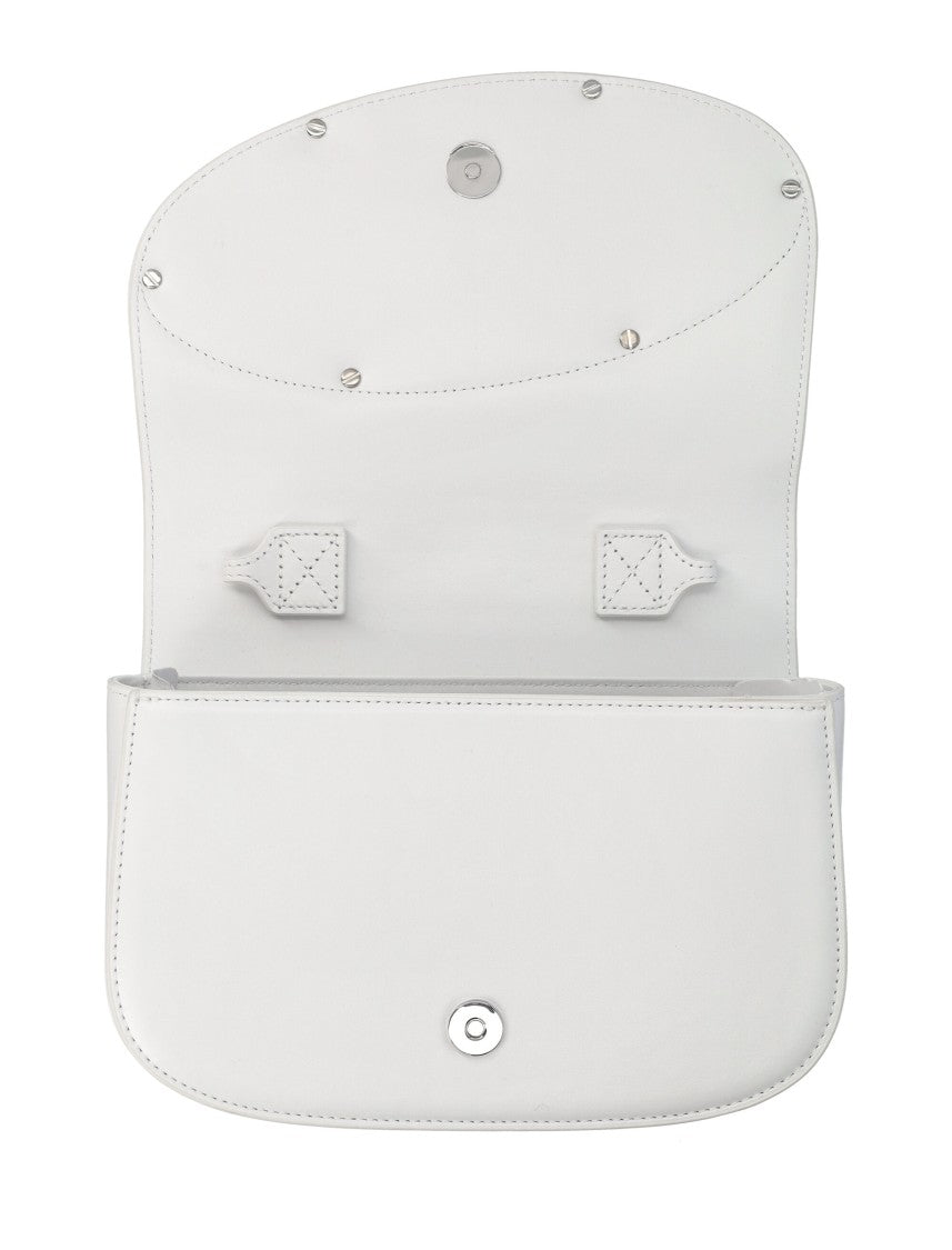 Diesel 1 Dr M Structured White Shoulder Bag
