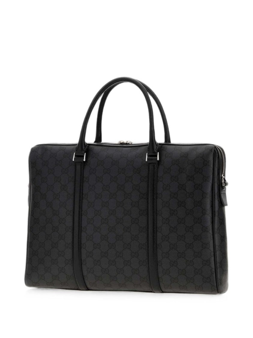 Gucci Rectangular Black Monogram Bag