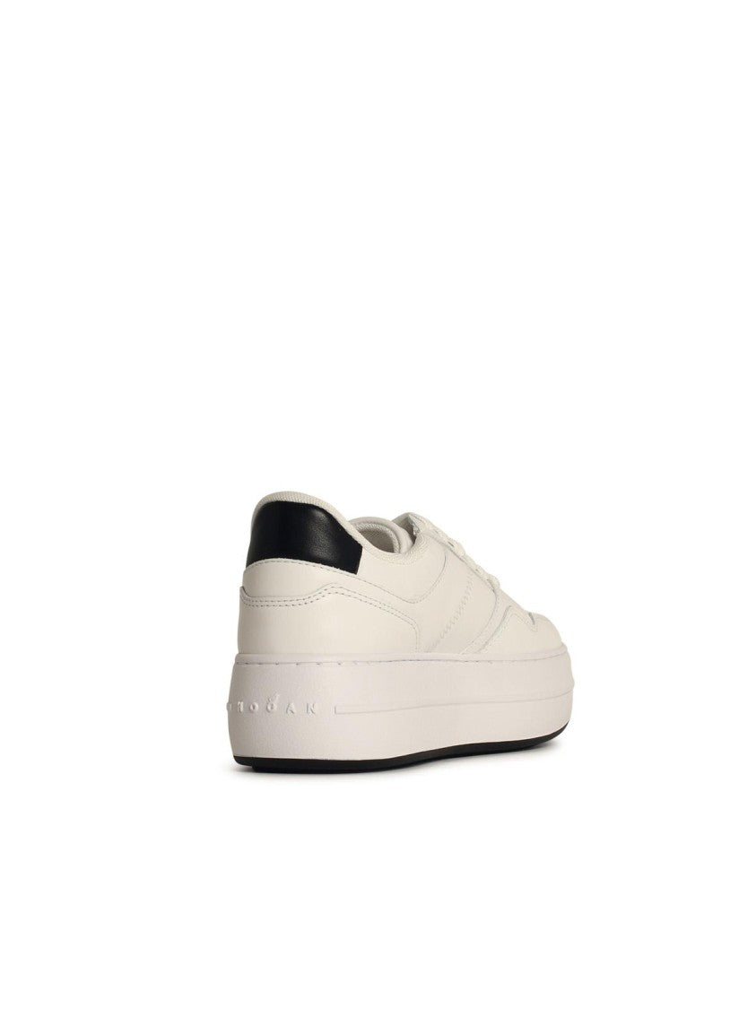 Hogan 'H670' White Leather Sneakers