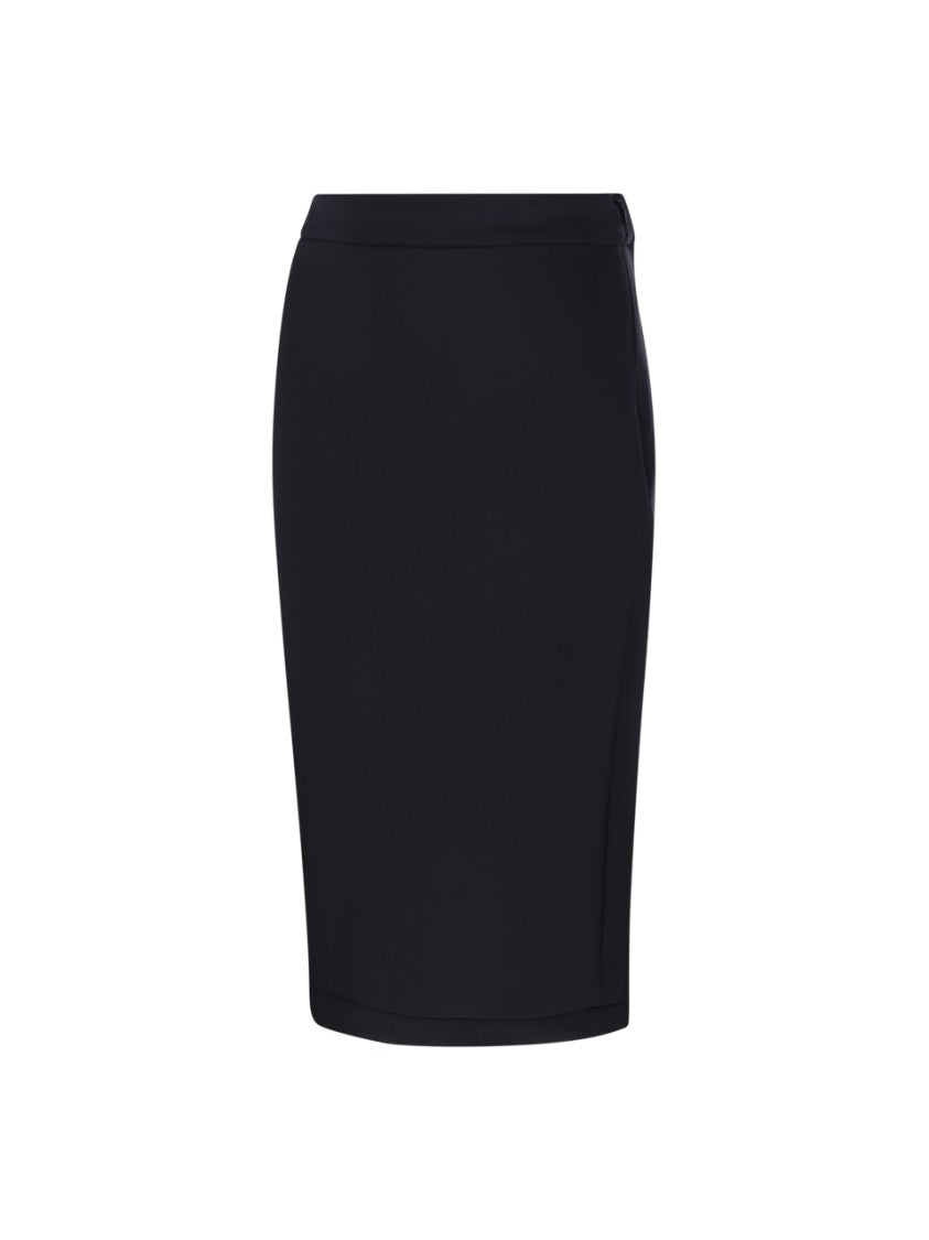 Moncler Genius X Edward Enninful Midi Skirt With High Waistband