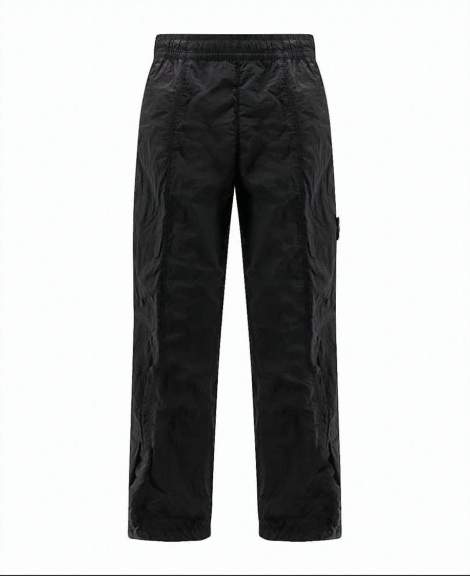 Stone Island Relaxed-Fit Tapered Jogger Pants With Distinctive Logo Patch