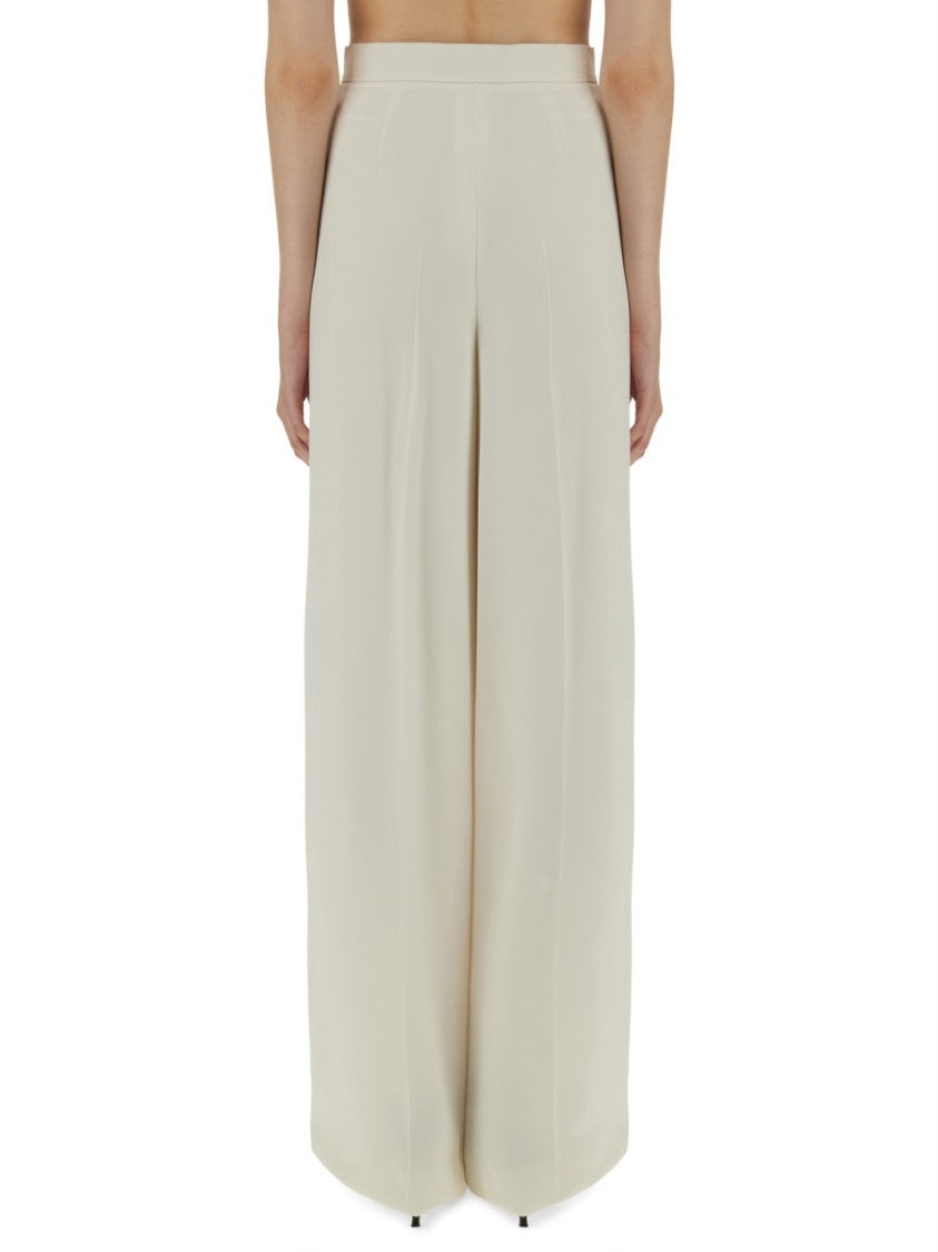 Max Mara High-Waisted Wide-Leg Pants With Minimalist Design