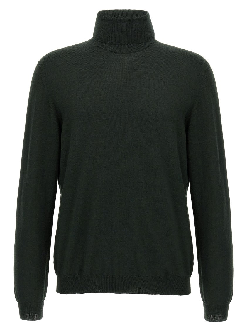 Zanone Wool Turtleneck Sweater