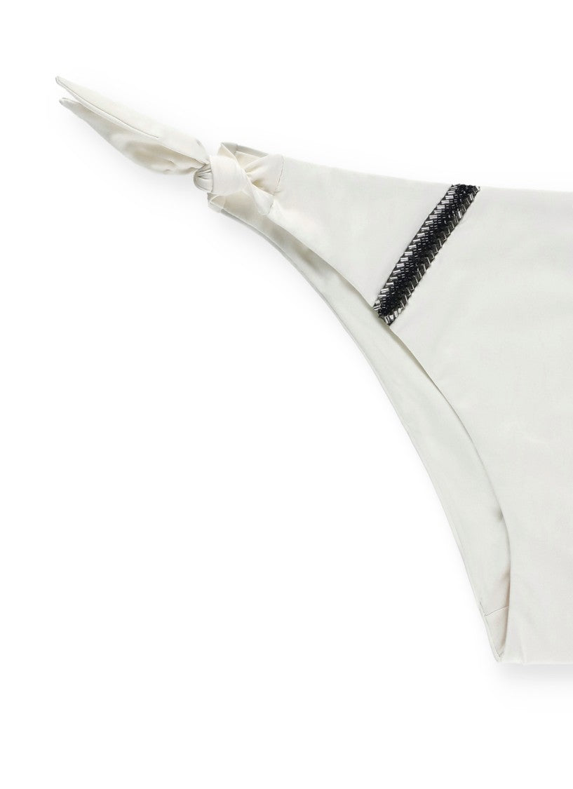Miss Bikini Bikini With Contrasting Bead Embellishments