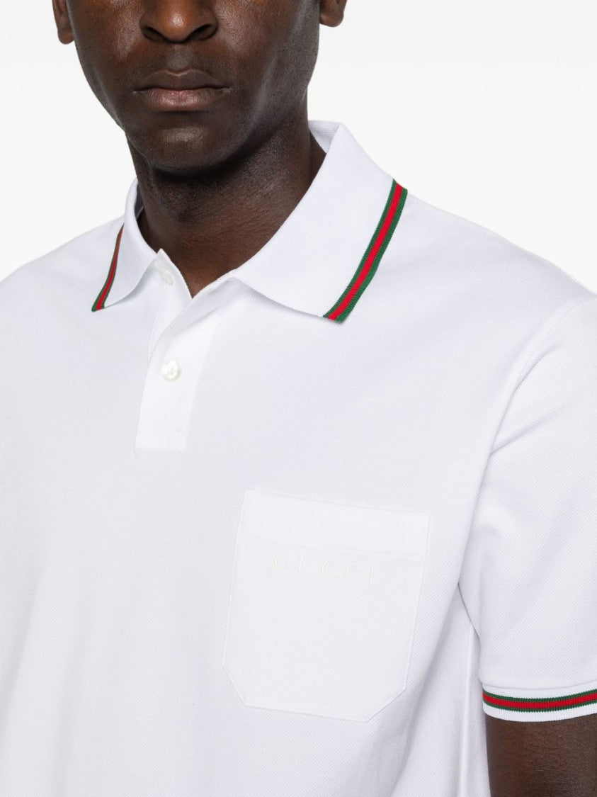 Gucci Classic Short-Sleeve Polo Shirt