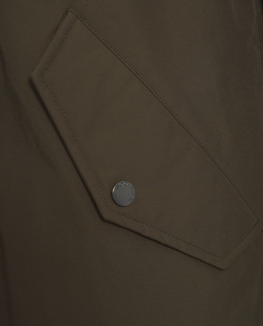 Woolrich 3-In-1 Olive Green Parka With Removable Insulation