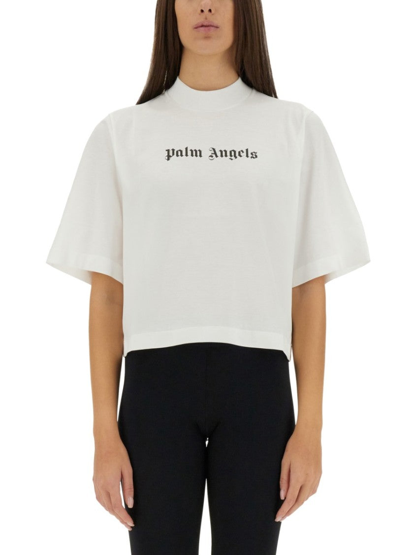 Palm Angels T-Shirt With Logo