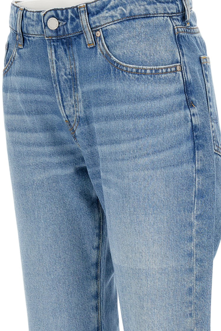 Ag Mid-Rise Slim Jeans With Classic Five-Pocket Design