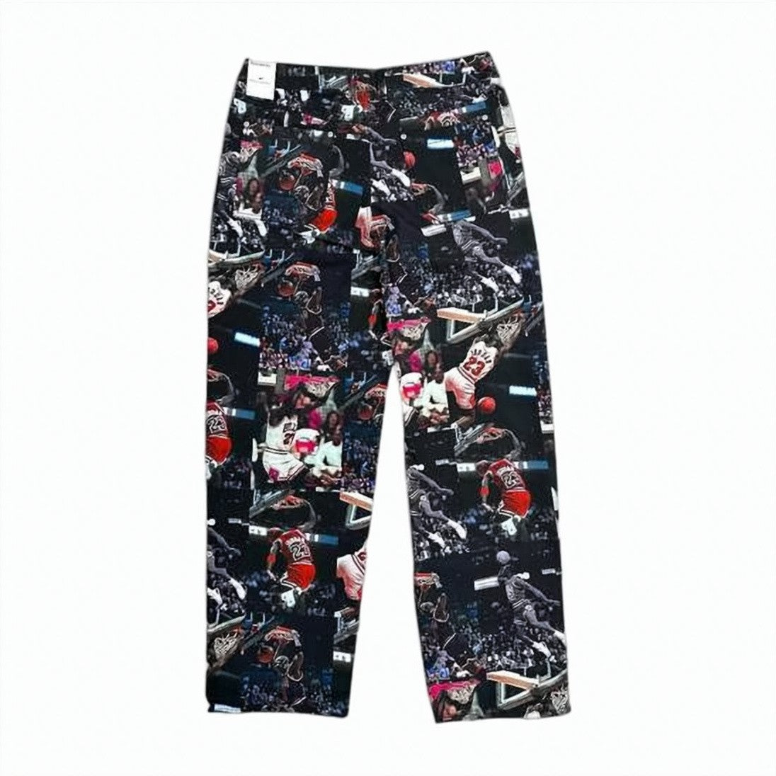 Nike Dynamic Basketball-Themed Straight Pants