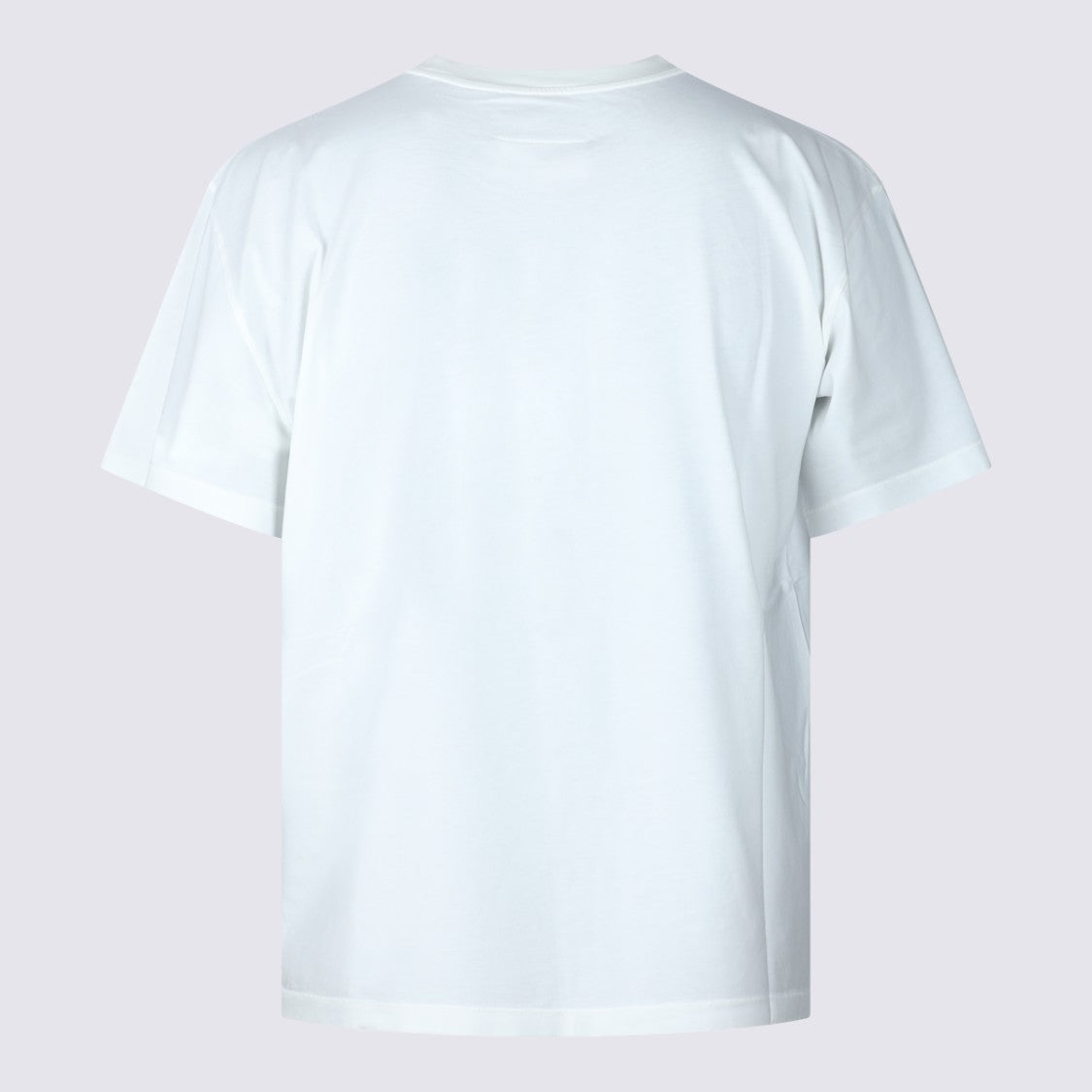 Mm6 By Maison Margiela White Cotton Handwritten T-Shirt