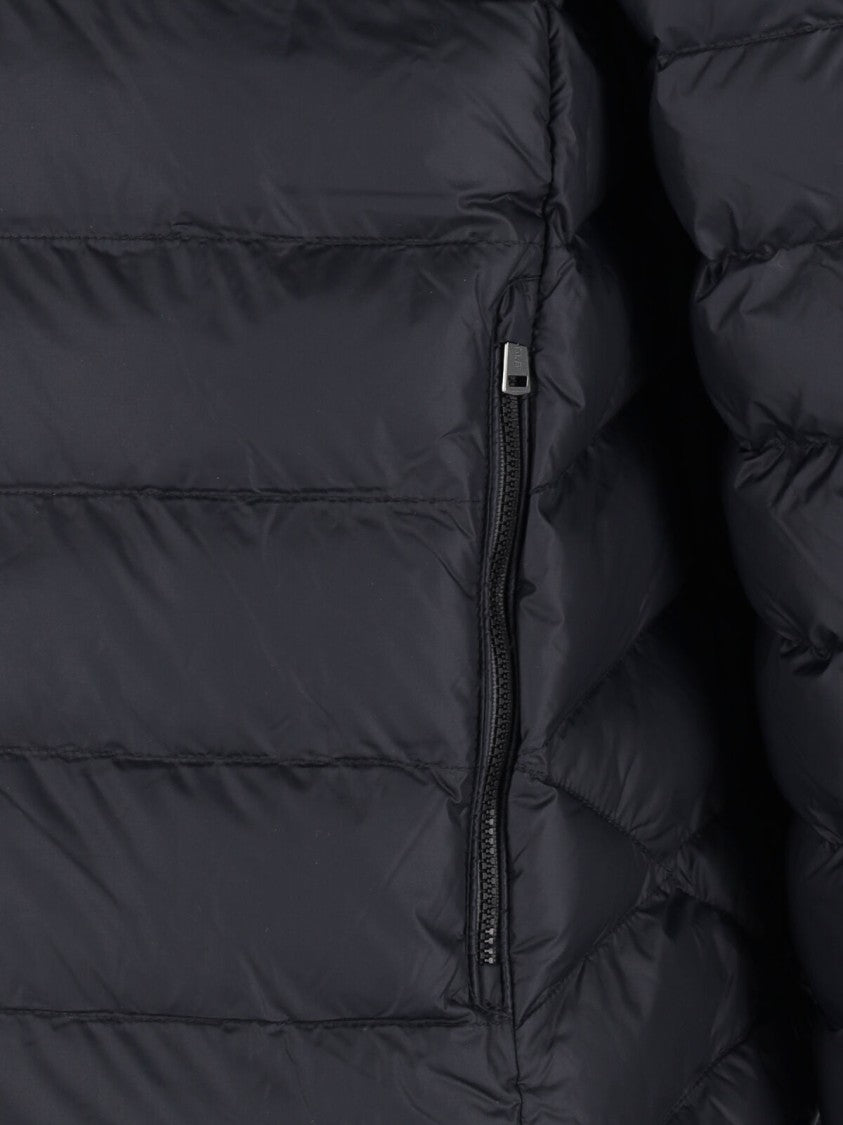 Polo Ralph Lauren Logo Zip Puffer Jacket – Black