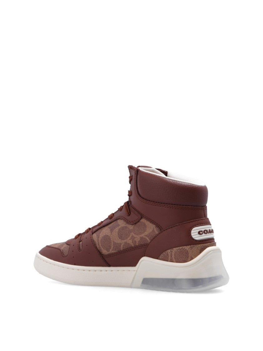 Coach Citysole Signature High-Top Sneakers