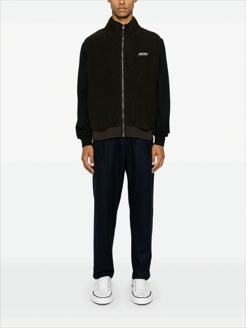 A.P.C. Textured Plush Black Vest