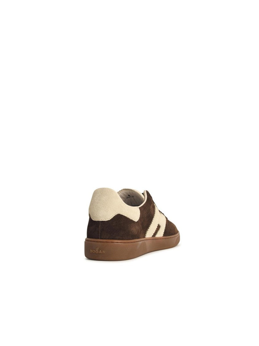 Hogan Cool' Brown Suede Sneakers