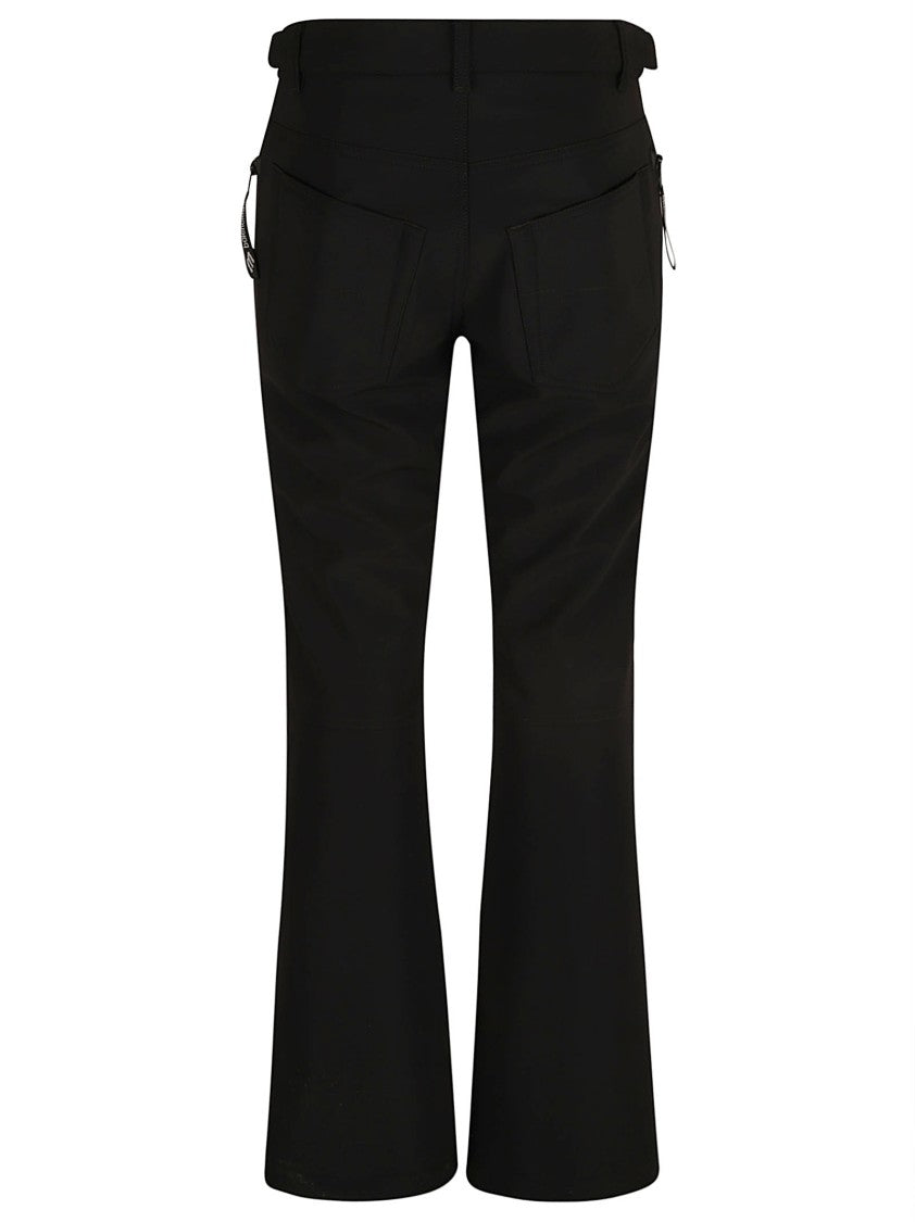 Balenciaga Flared Tailored Trousers With Fitted Waistband