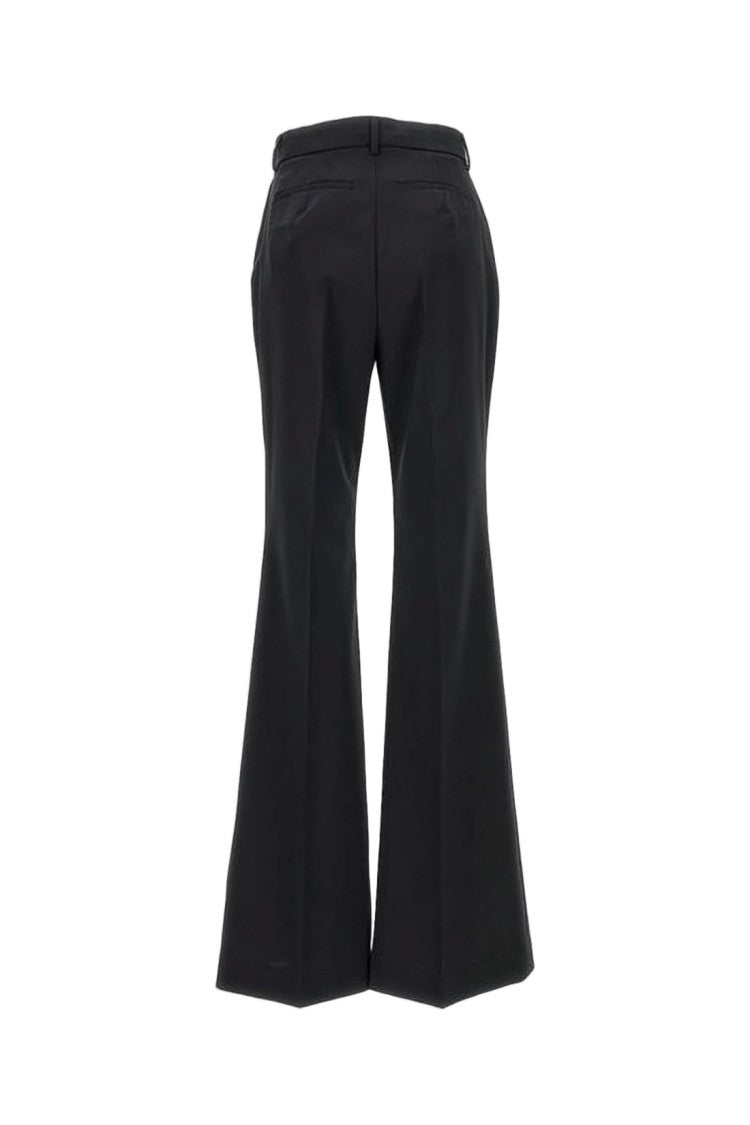 Max Mara High-Waisted Wide-Leg Suit Pants With Structured Silhouette