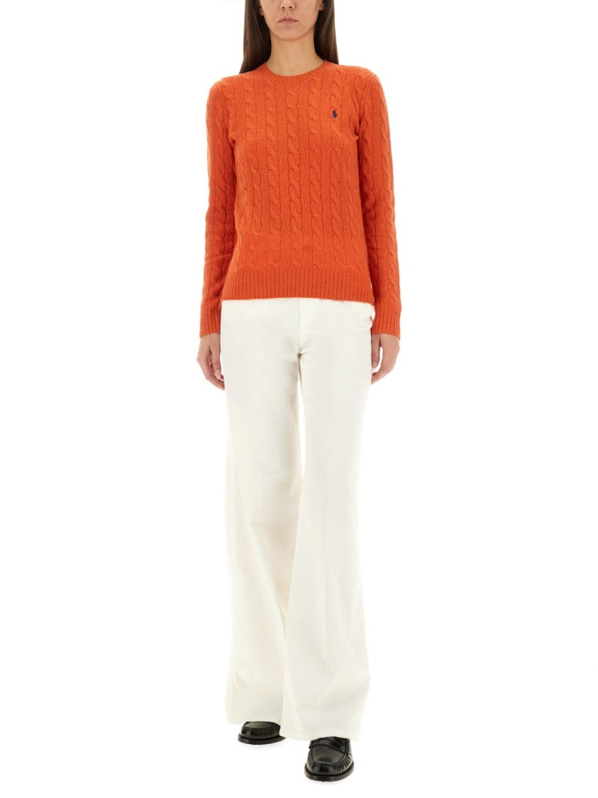 Polo Ralph Lauren Cable-Knit Sweater With Classic Pattern