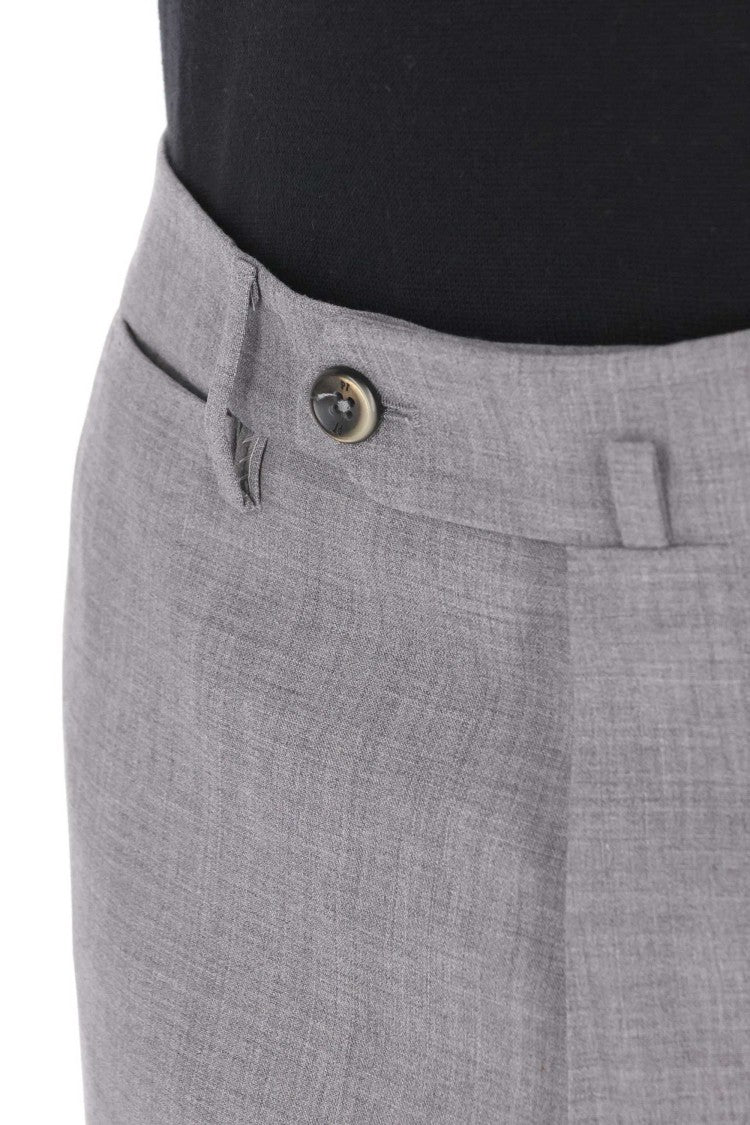 Pt Torino Super Slim Fit Virgin Wool Trousers