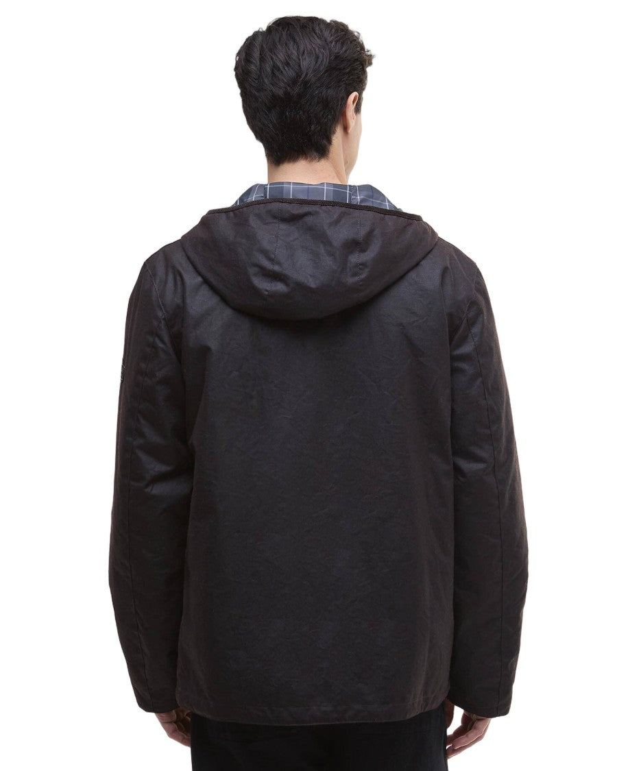Barbour Blane Wax Jacket With Rustic Tone