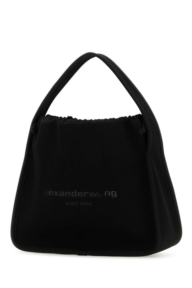 Alexander Wang Black Fabric Large Ryan Handbag