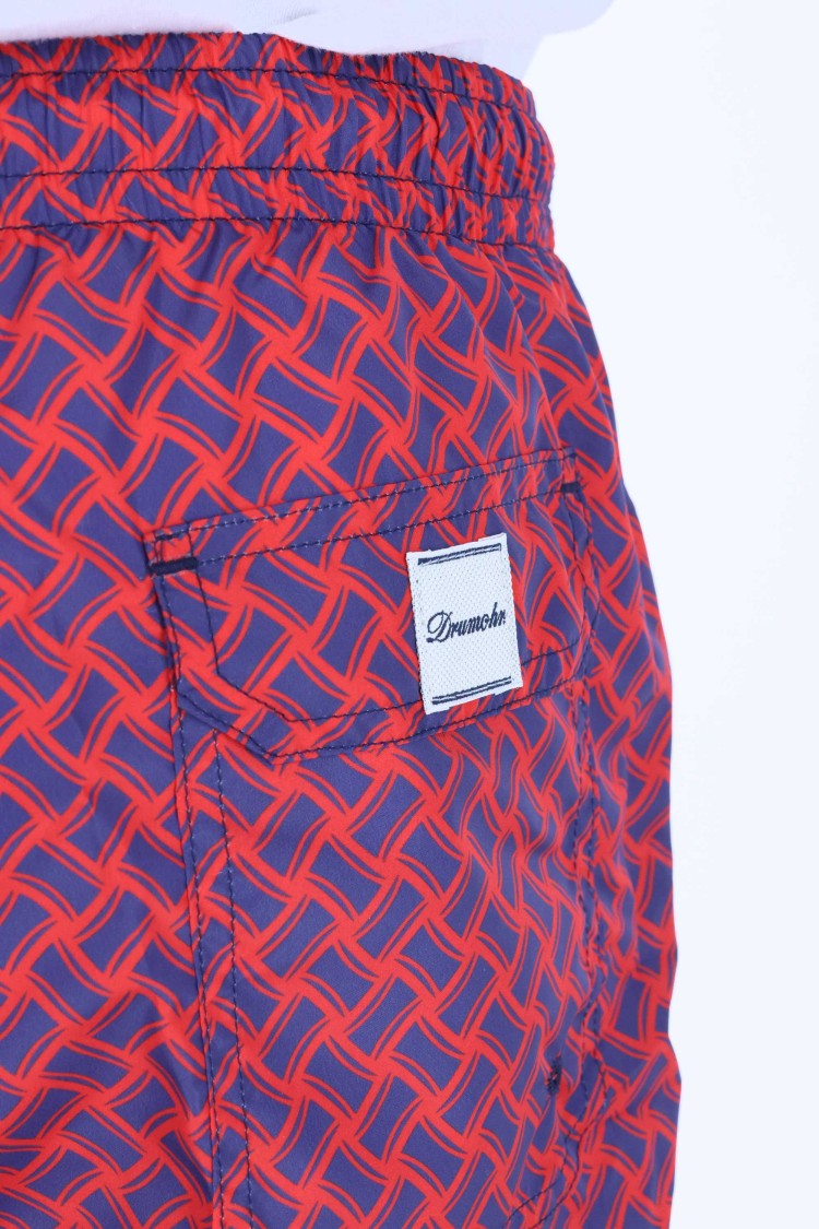 Drumohr Macro Biscottino Quick-Dry Swim Shorts
