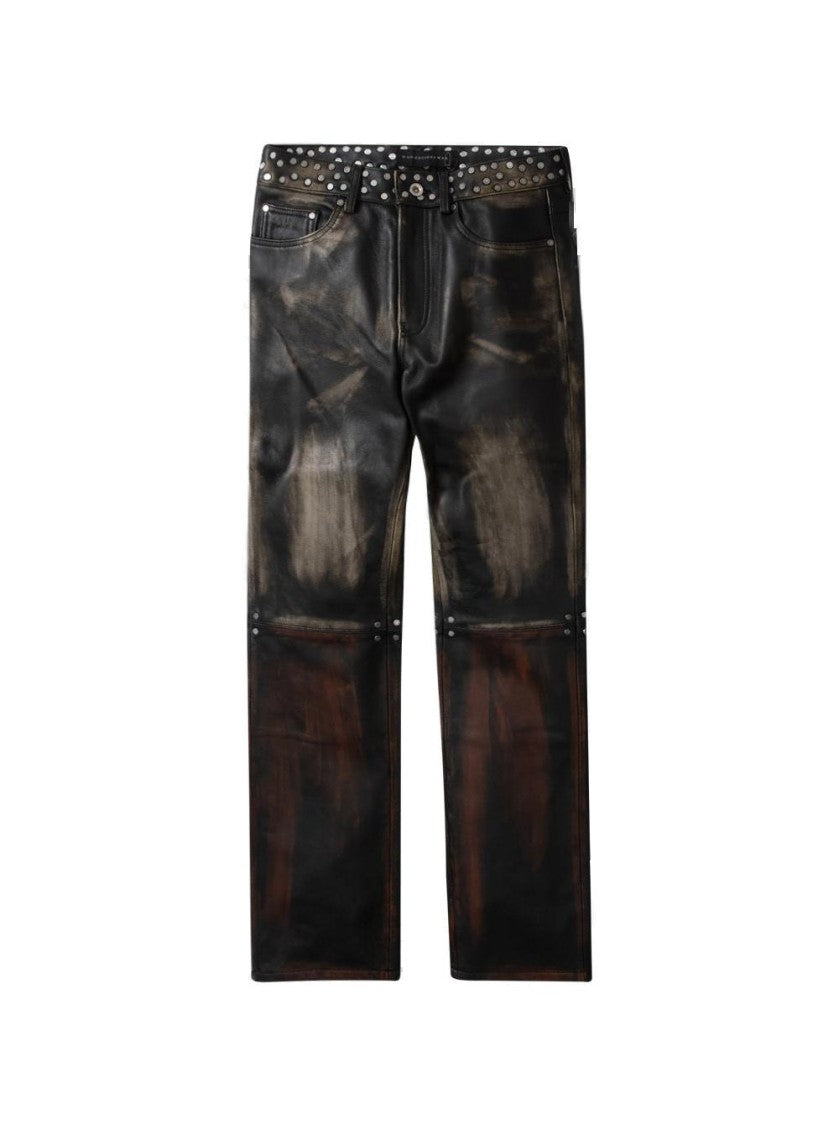Who Decides War Ombre Studded Pant - Rust