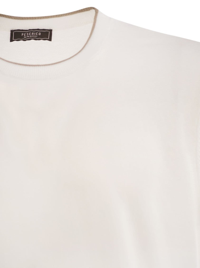 Peserico Pure Cotton Yarn T-Shirt
