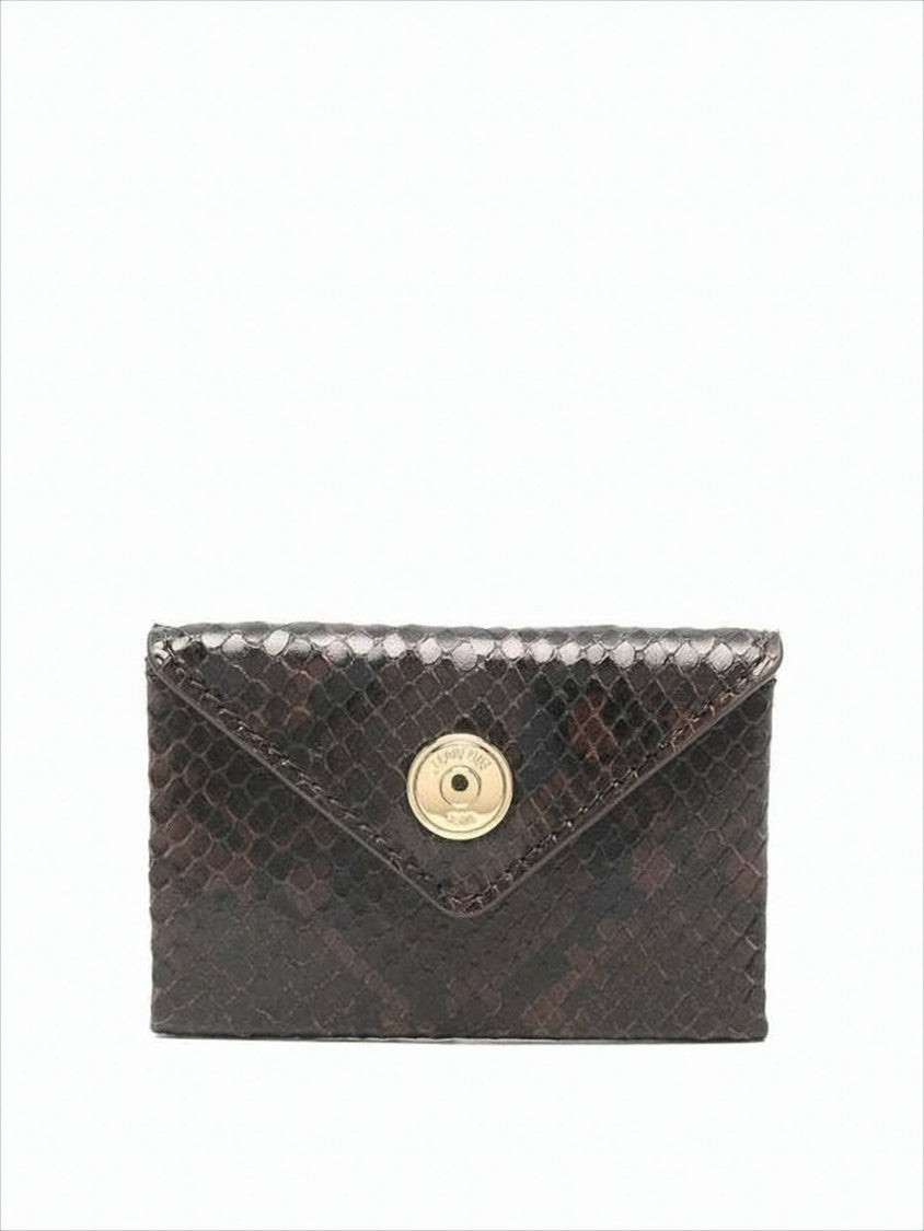 Jacquemus Textured Calf Leather Envelope Card Holder
