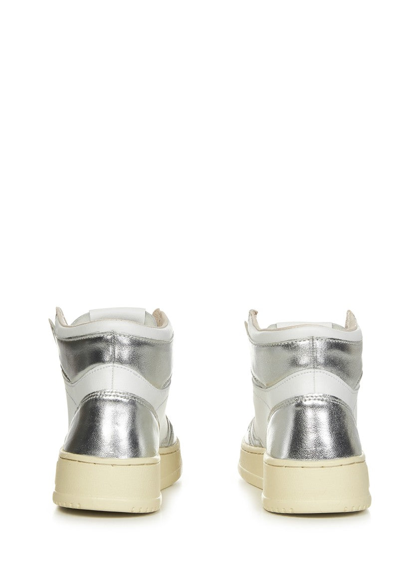 Autry Two-tone High-top Sneakers