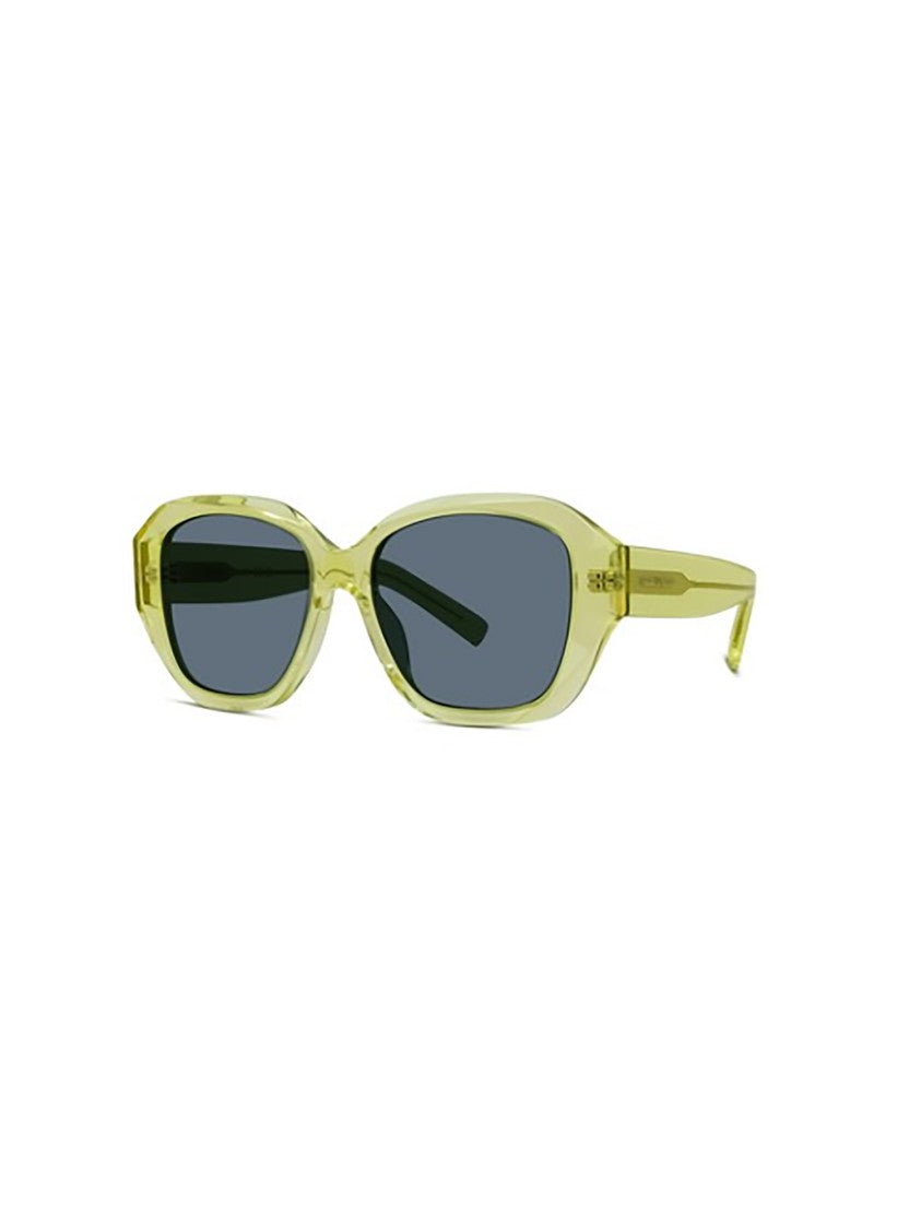 Givenchy Yellow Gv40075i Translucent Rectangular Sunglasses