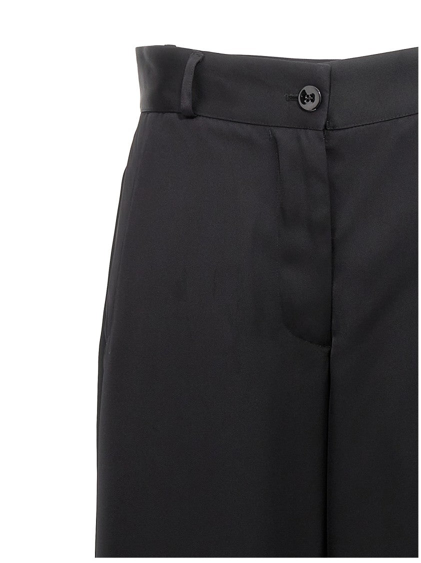 Jil Sander Wide Leg Pants With Zip Closure