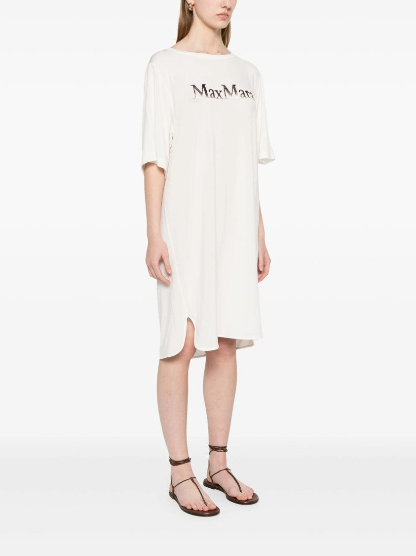 Max Mara Minimalist Loose-Fitting Dress
