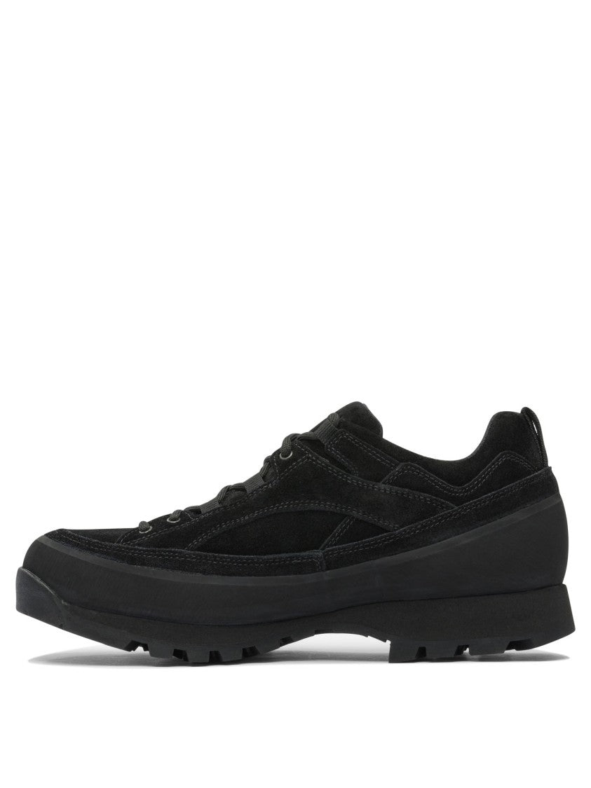 Nonnative Leather And Rubber Sneakers With Textured Upper