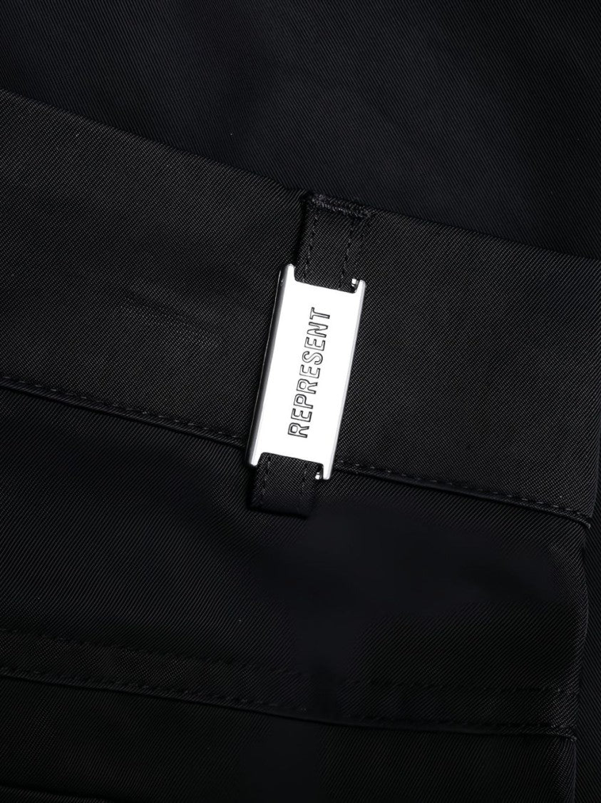 Represent Straight Leg Jeans With Zip-Fastening Pocket