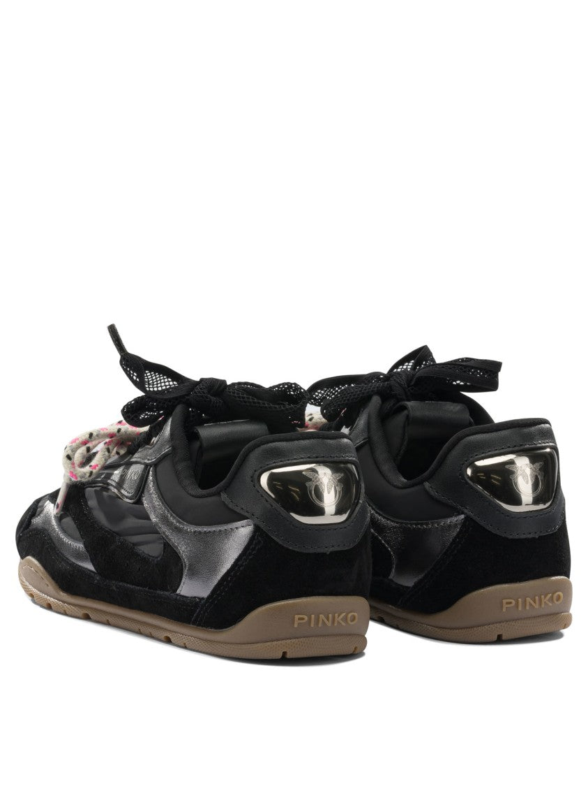 Pinko Low-Profile Black Sneakers